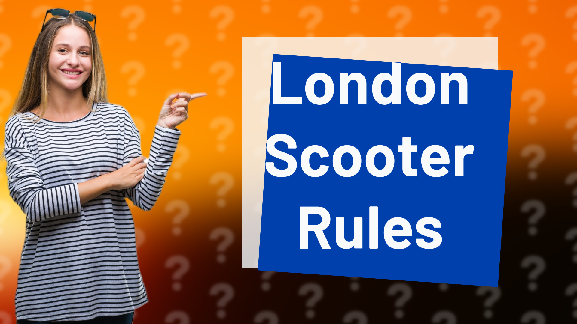 London Scooter Rules