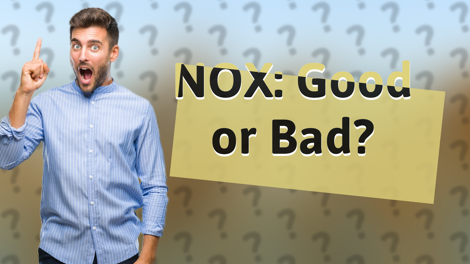 NOX: Good or Bad?