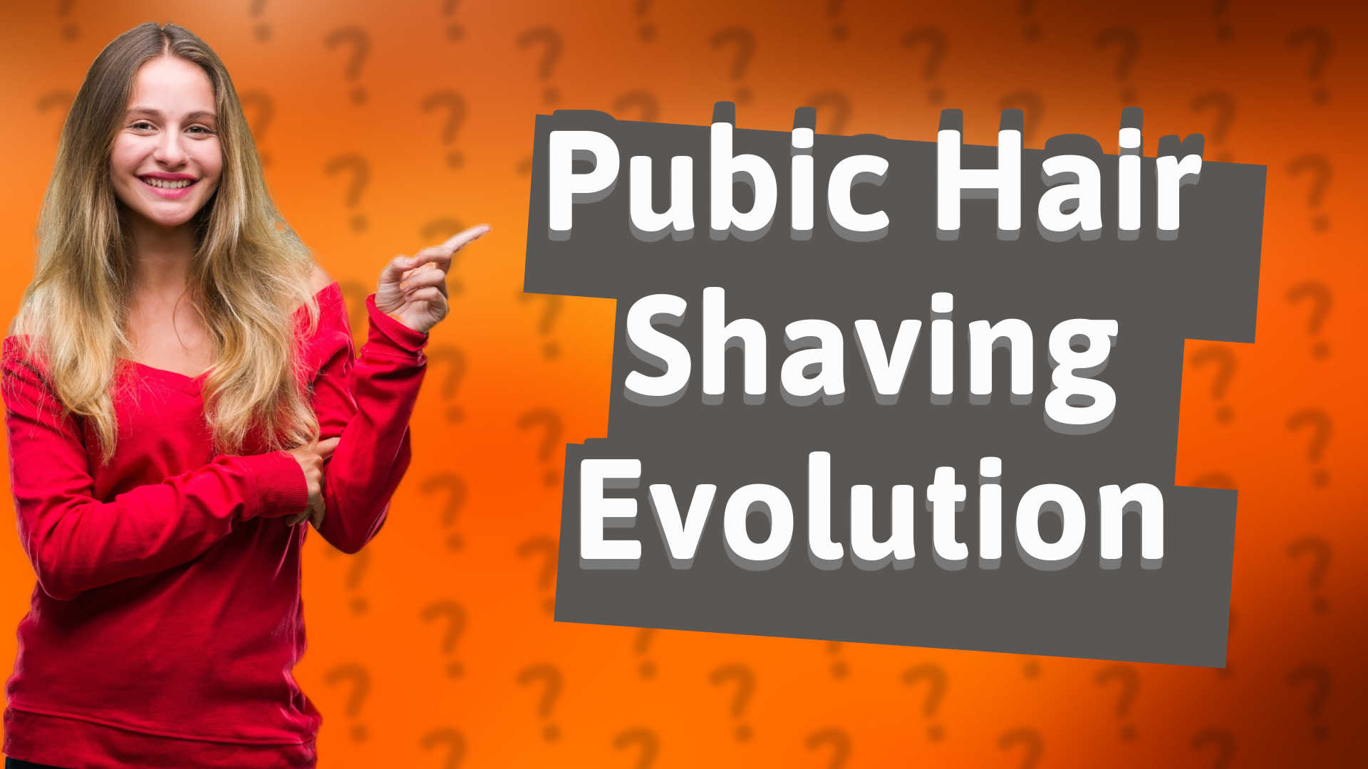 Pubic Hair Shaving Evolution