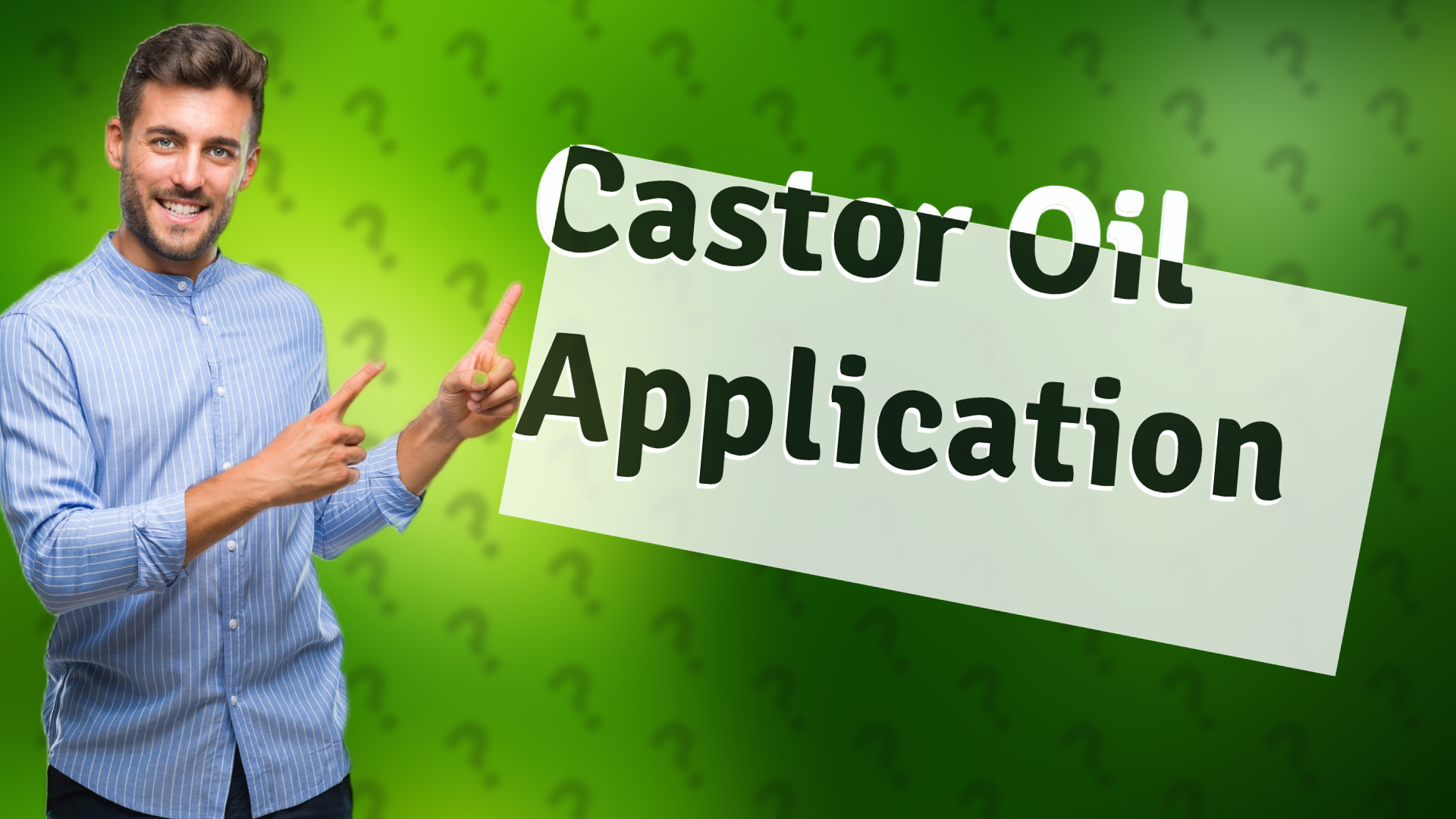 Castor Oil Application