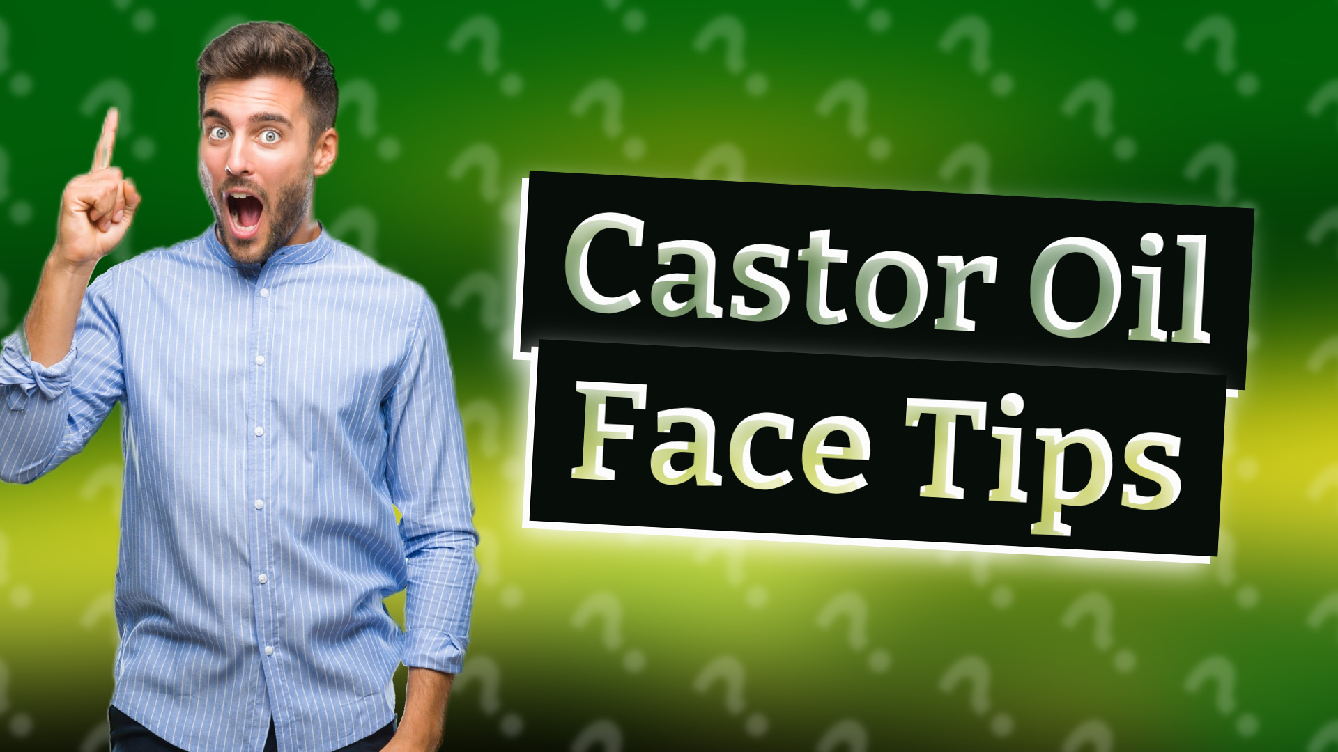 Castor Oil Face Tips