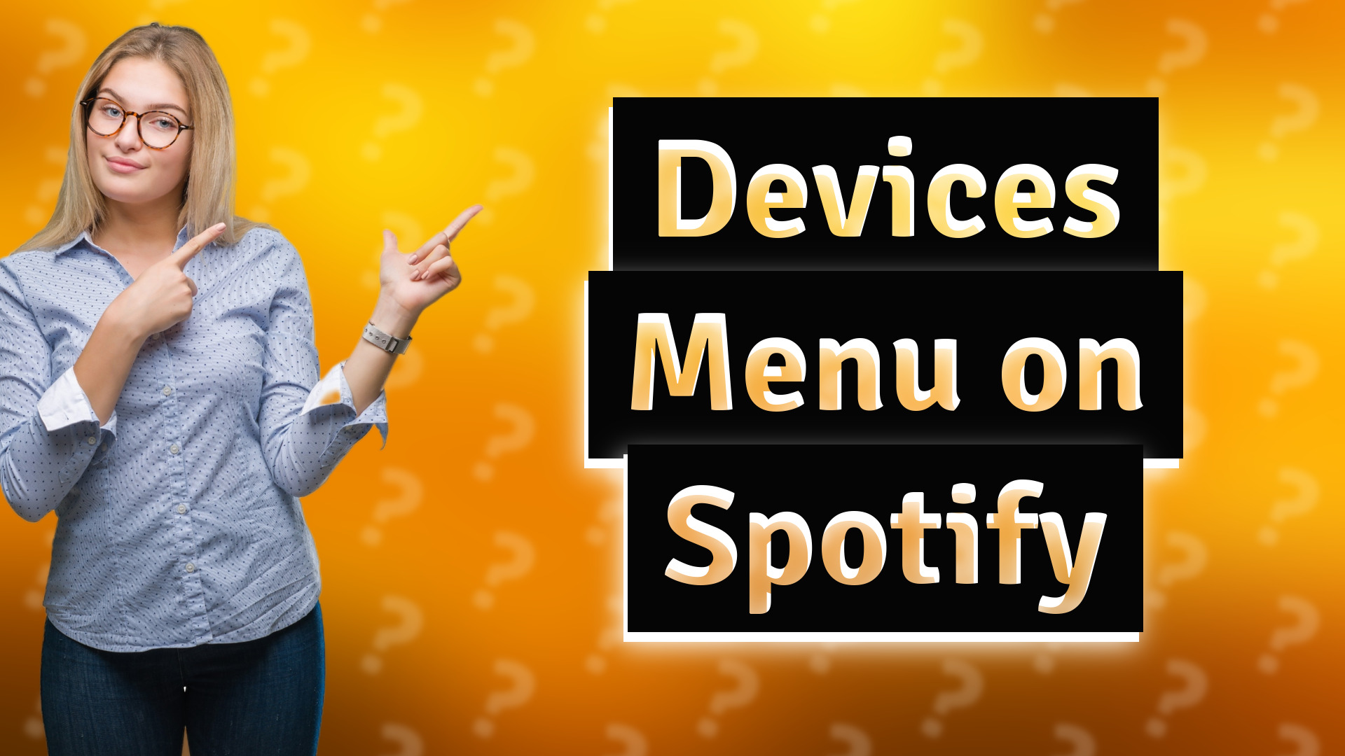 Devices Menu on Spotify