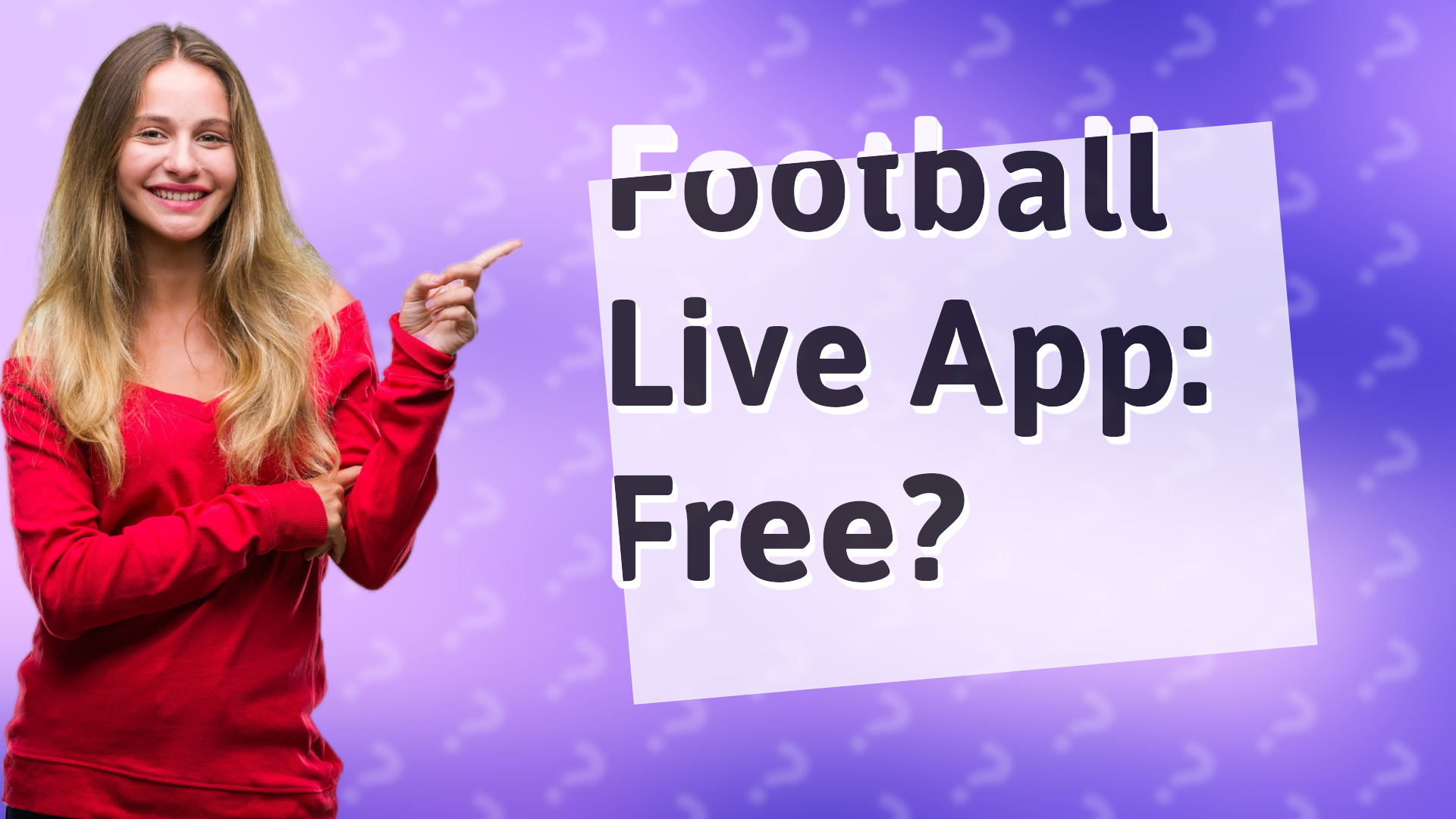 Football Live App: Free?