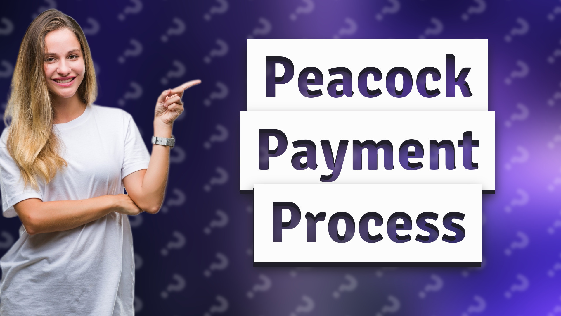 Peacock Payment Process