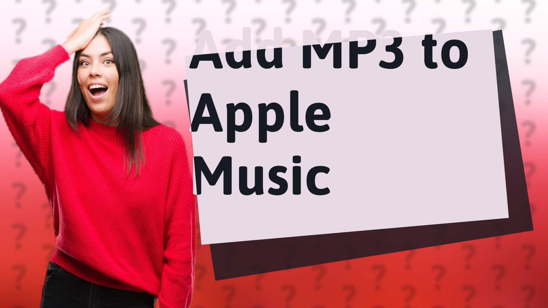 Add MP3 to Apple Music