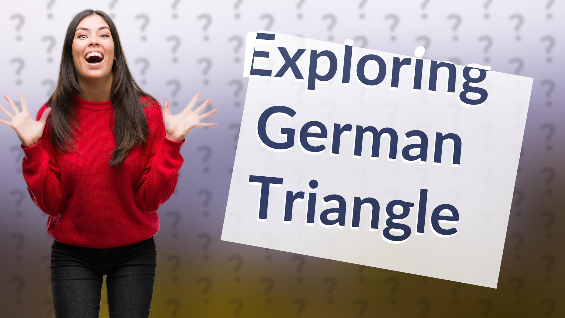 Exploring German Triangle