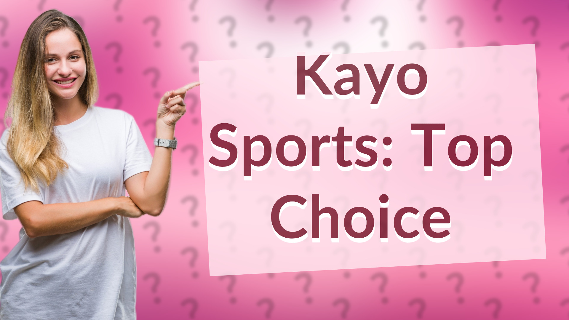 Kayo Sports: Top Choice