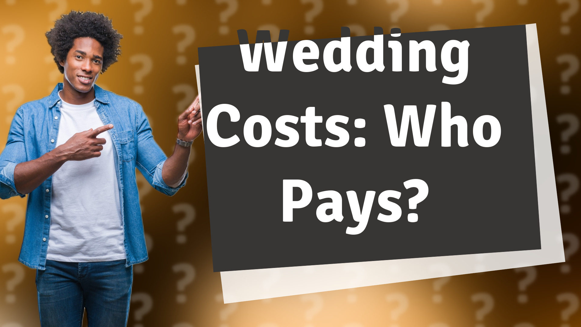 Wedding Costs: Who Pays?