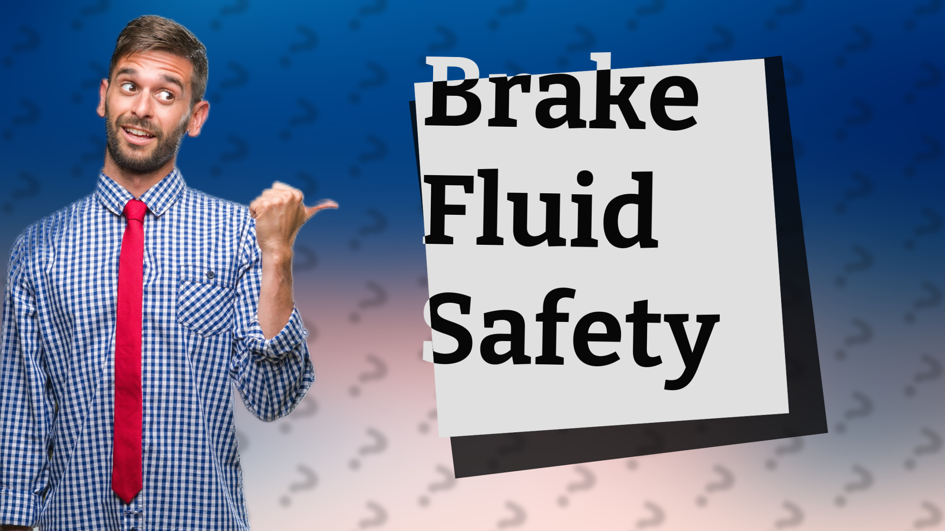 Brake Fluid Safety