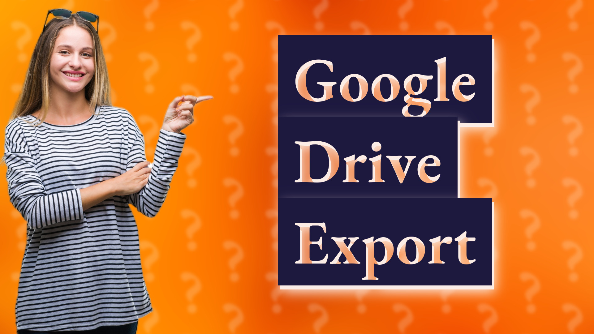 Google Drive Export