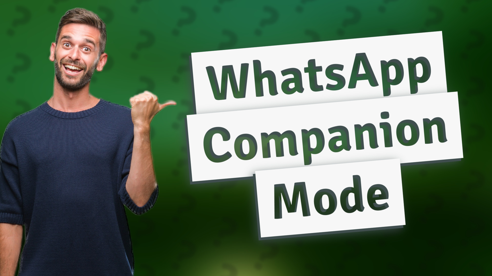 WhatsApp Companion Mode