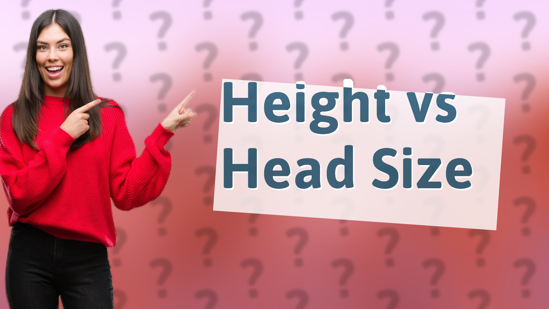 Height vs Head Size