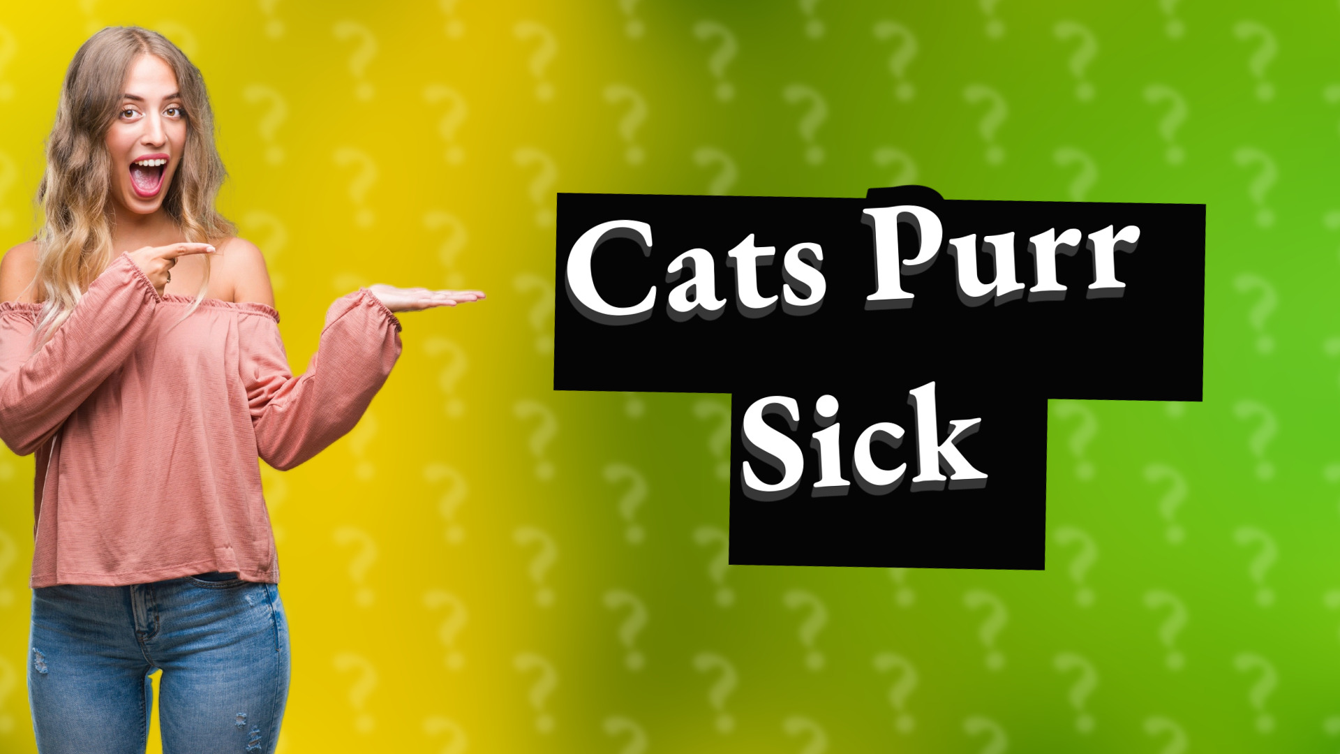 Cats Purr Sick
