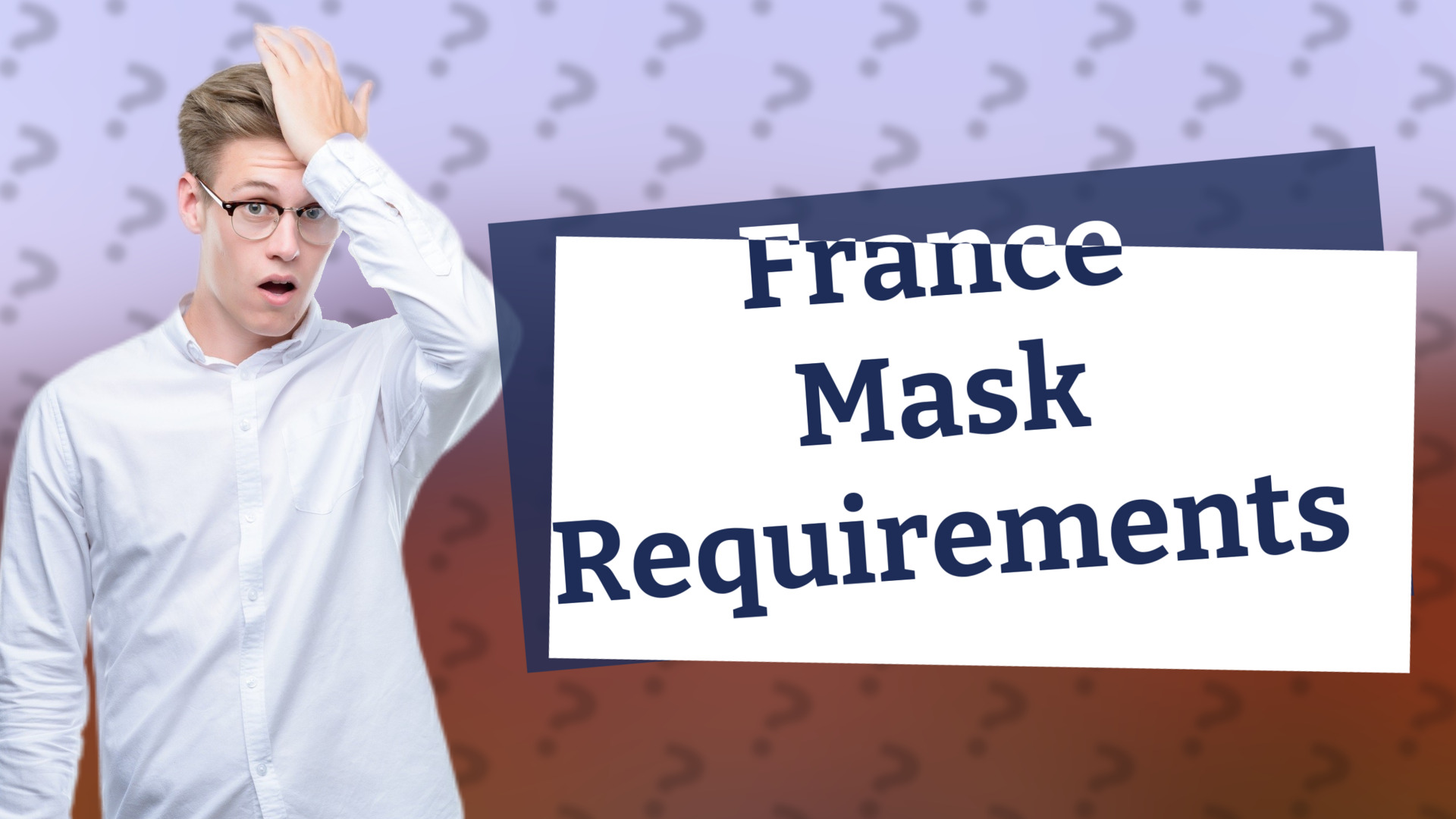France Mask Requirements