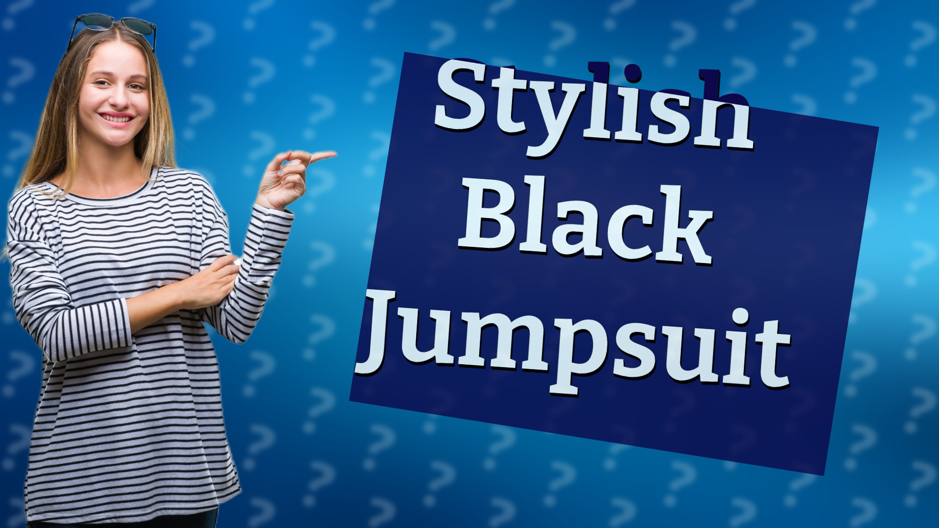 Stylish Black Jumpsuit