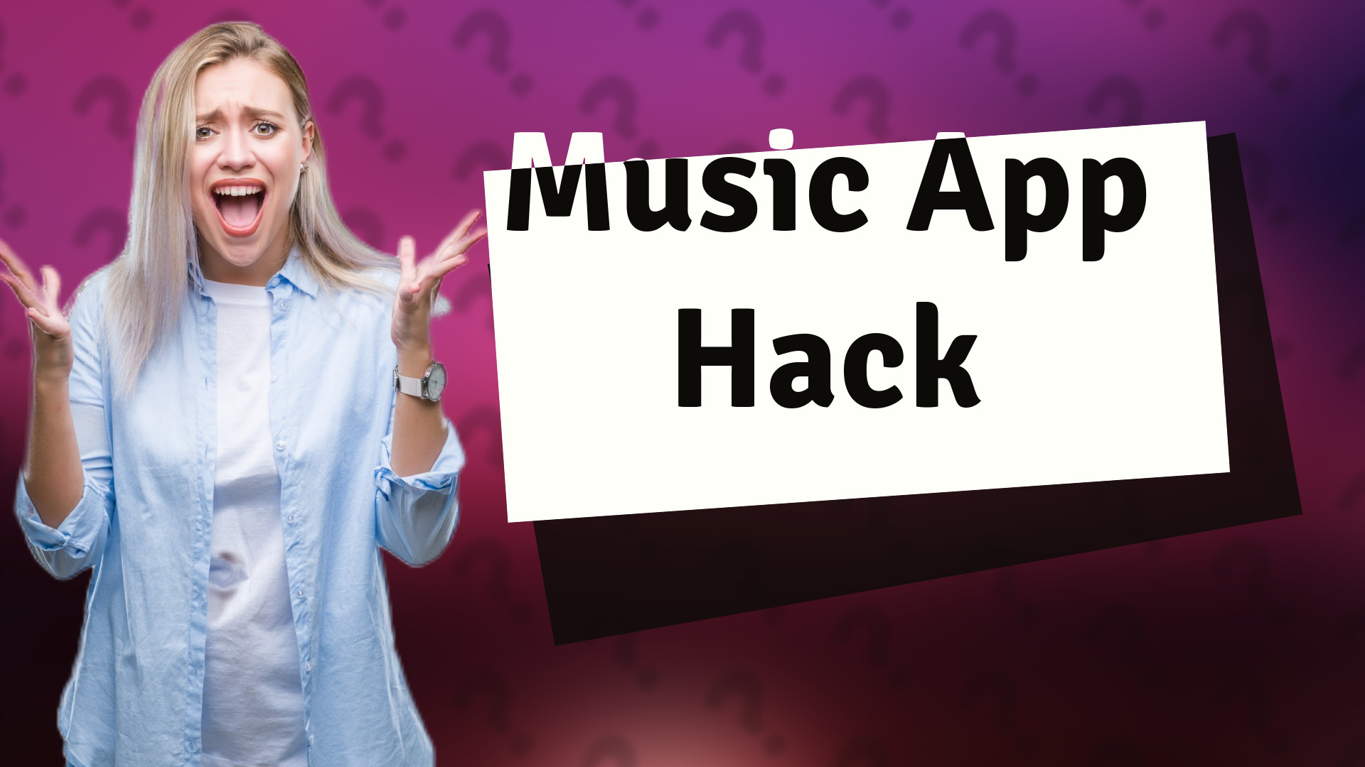Music App Hack