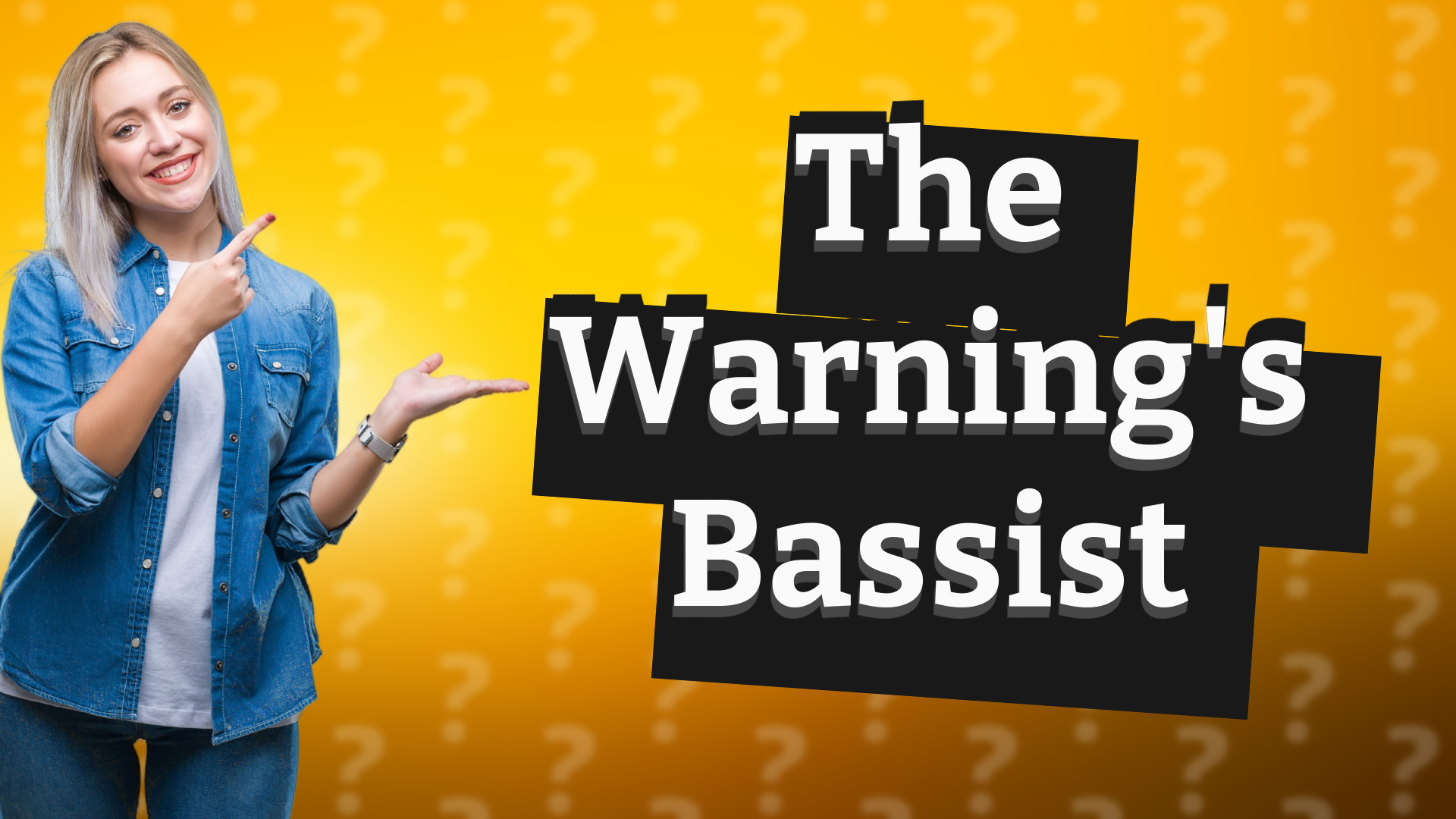 The Warning's Bassist