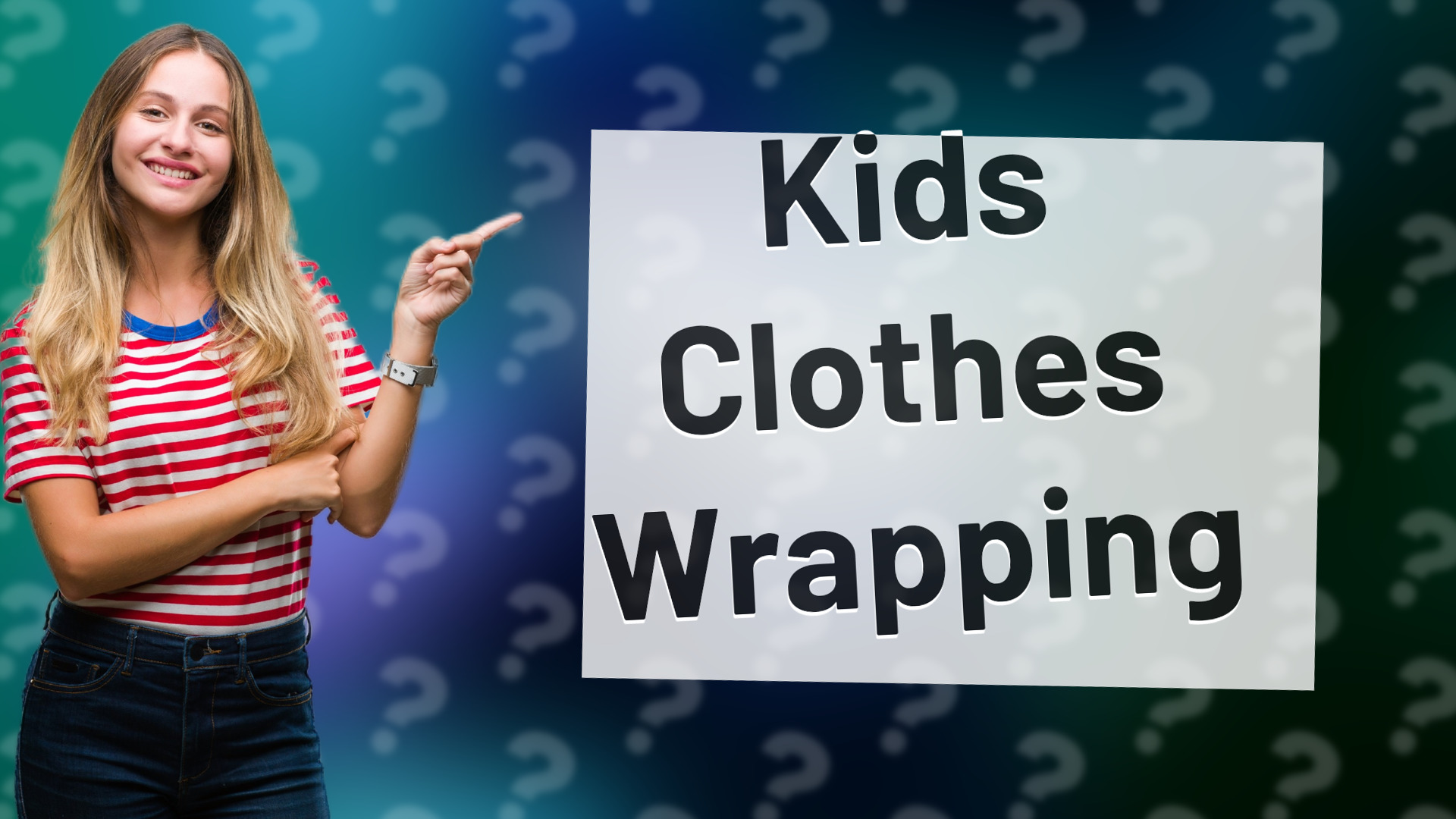 Kids Clothes Wrapping