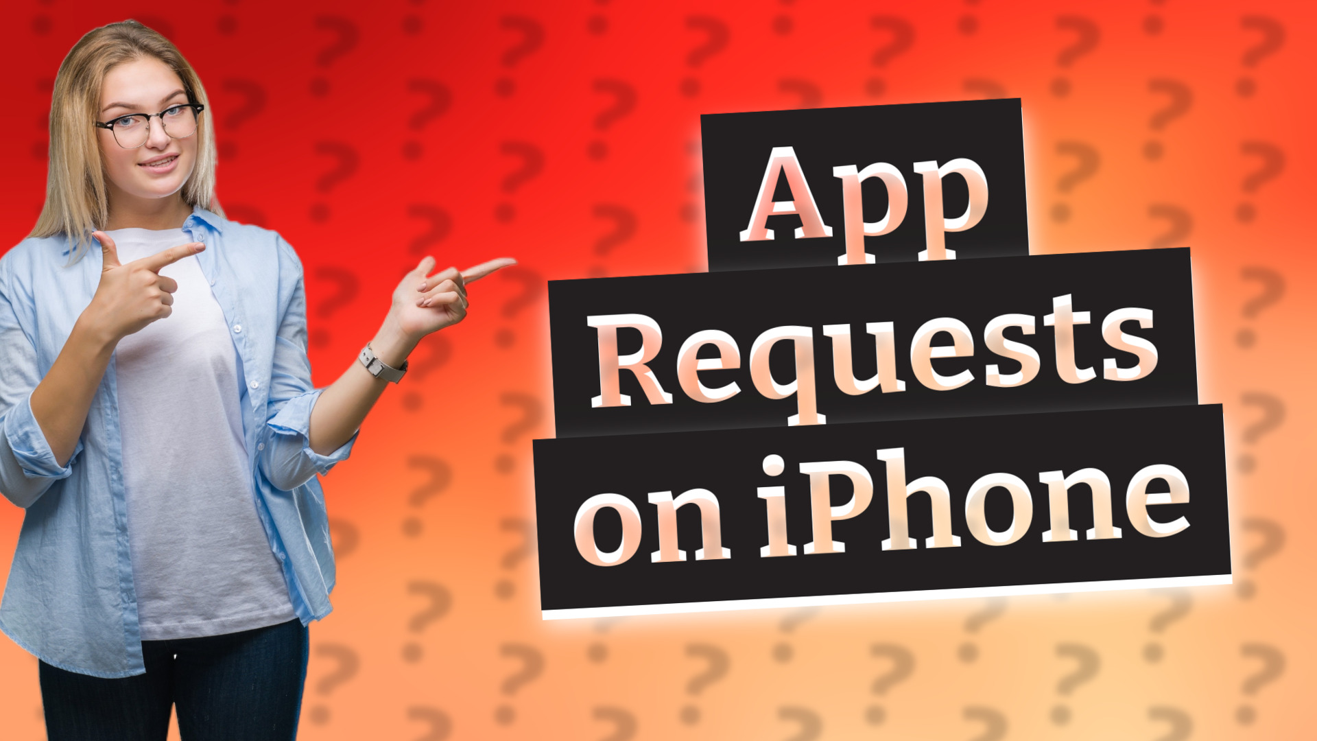 App Requests on iPhone