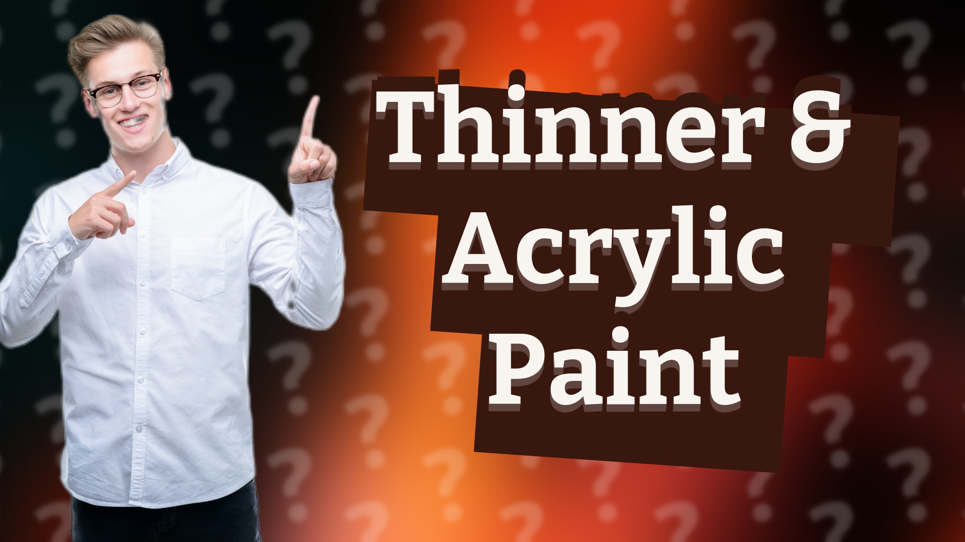 Thinner & Acrylic Paint