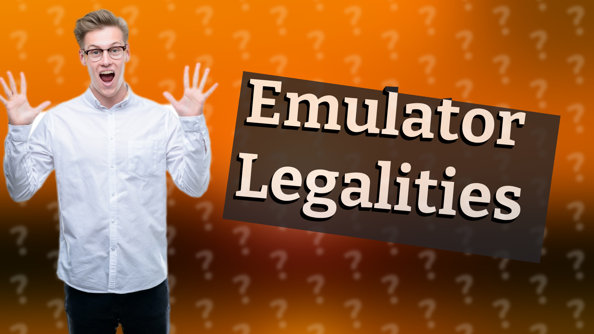 Emulator Legalities