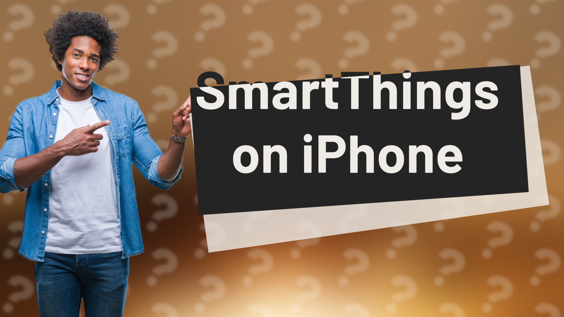 SmartThings on iPhone