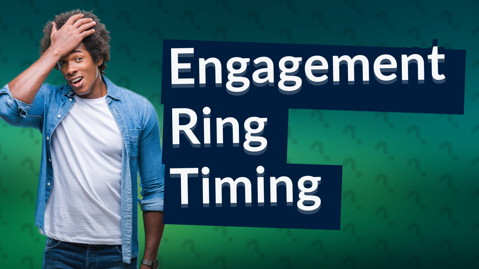 Engagement Ring Timing