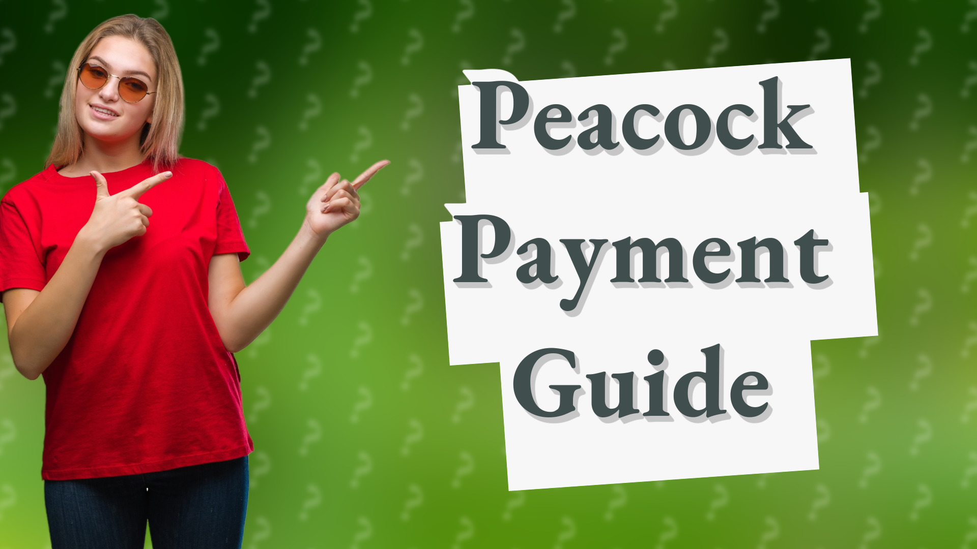 Peacock Payment Guide