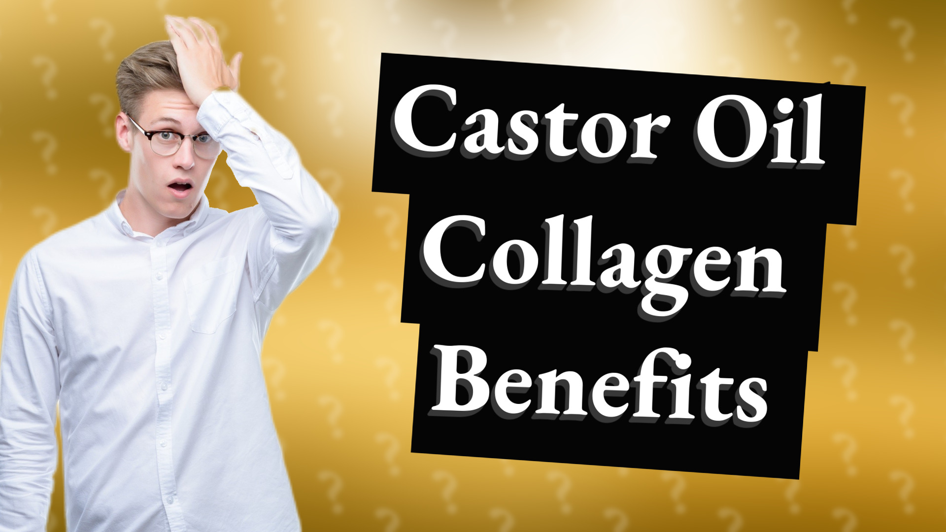 Castor Oil Collagen Benefits