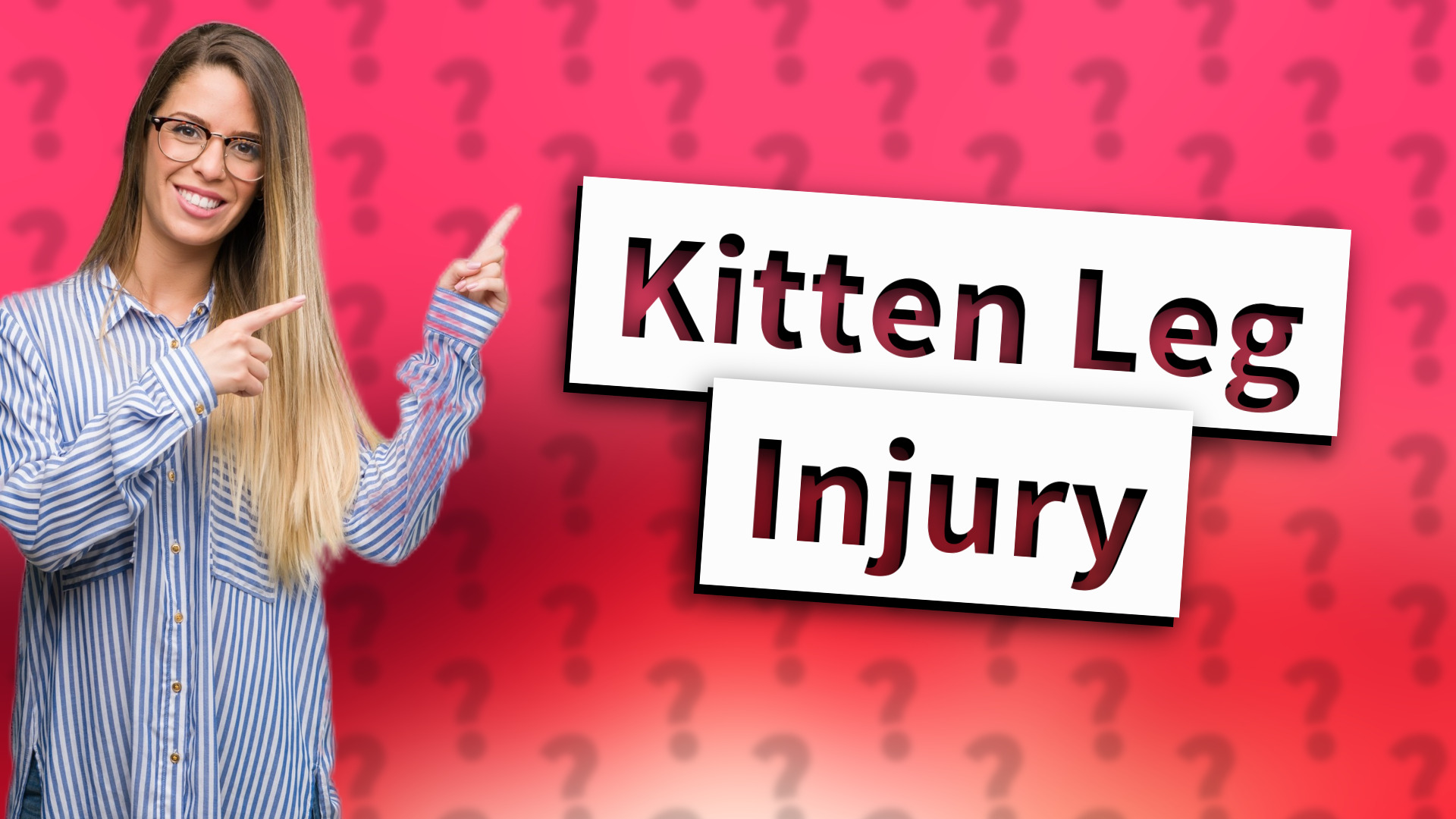 Kitten Leg Injury