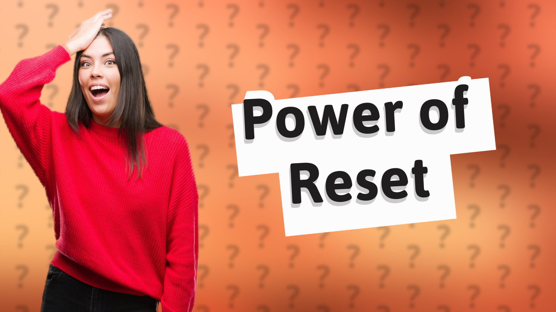 Power of Reset