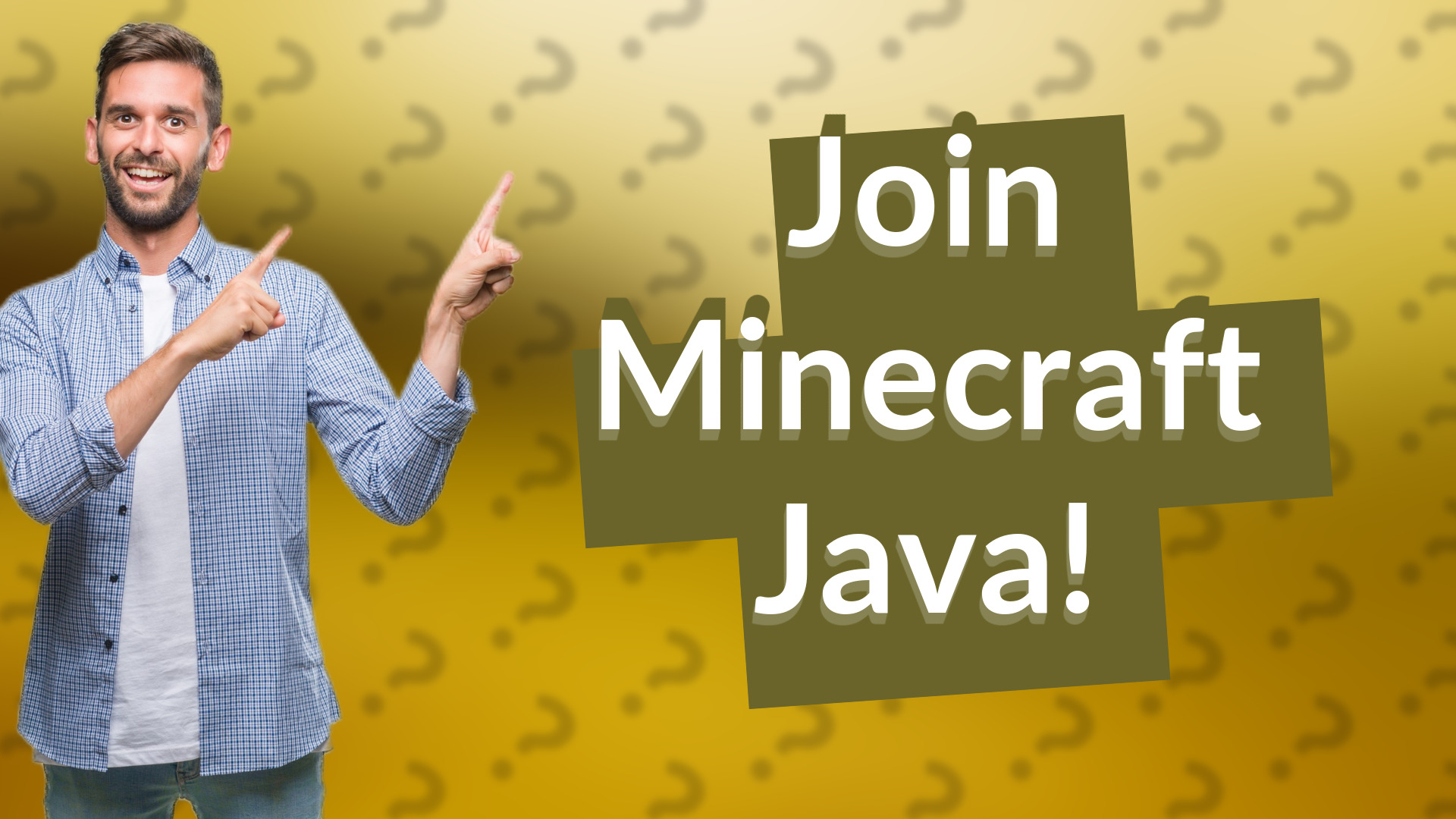 Join Minecraft Java!