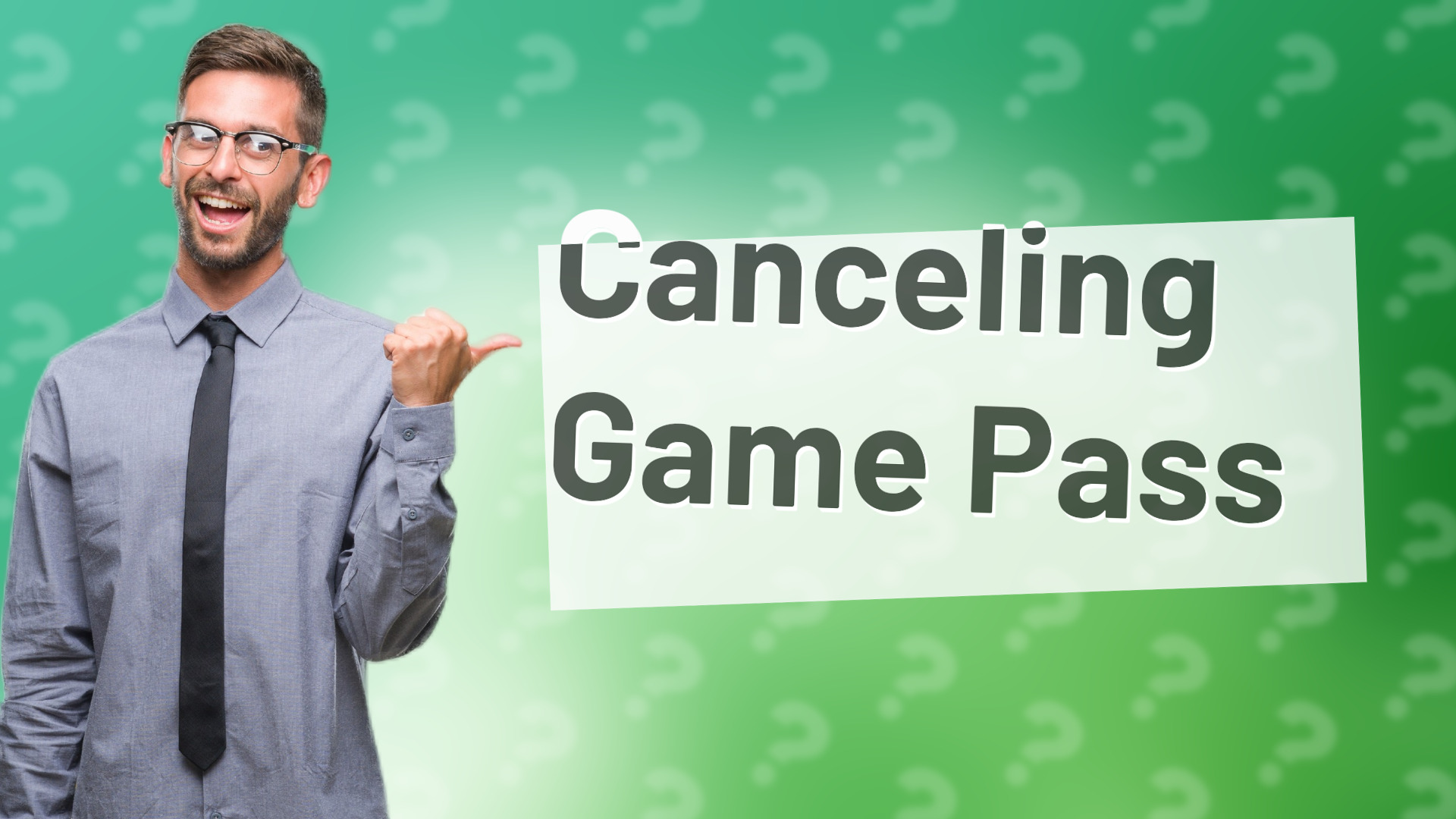 Canceling Game Pass