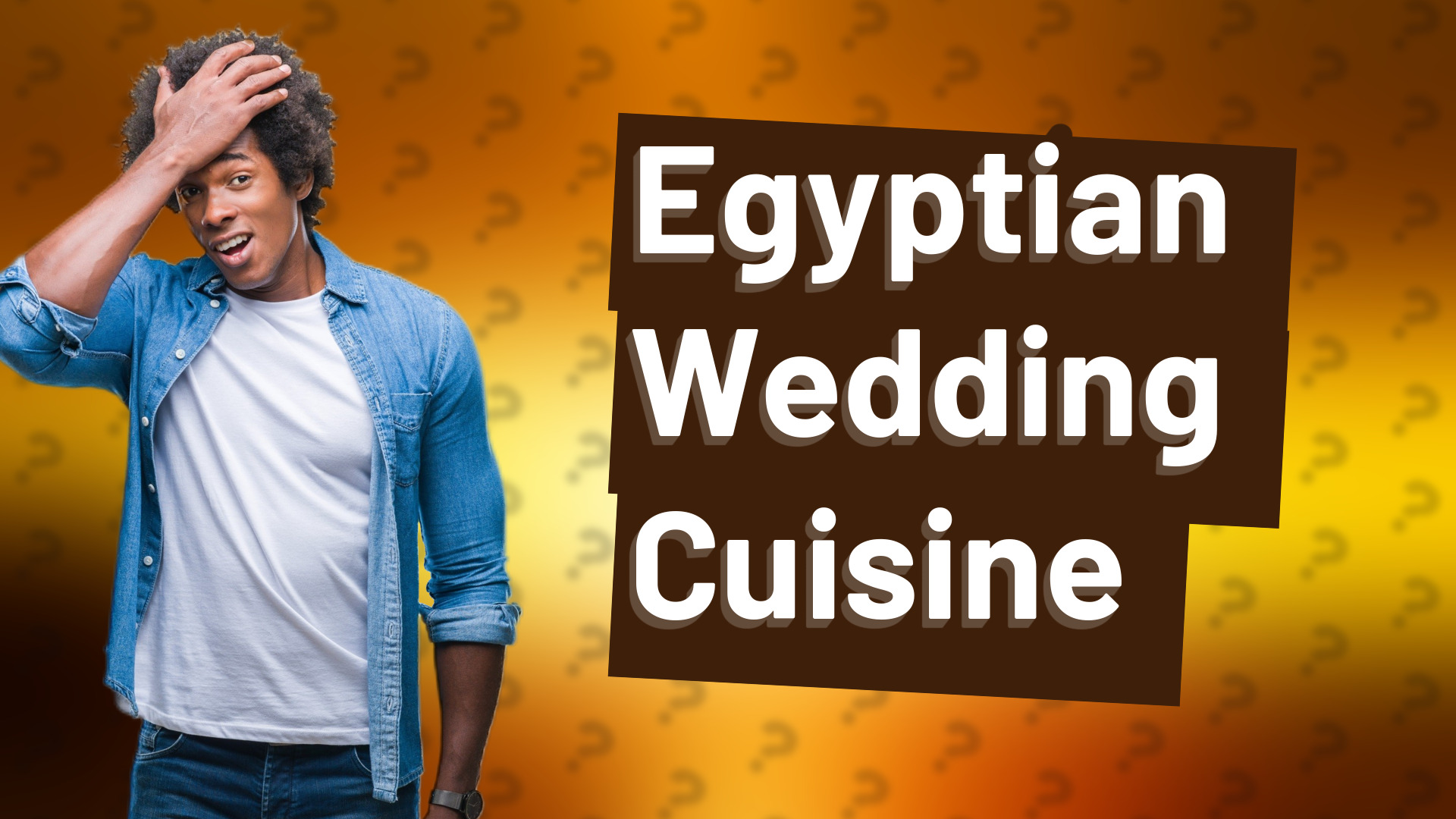 Egyptian Wedding Cuisine