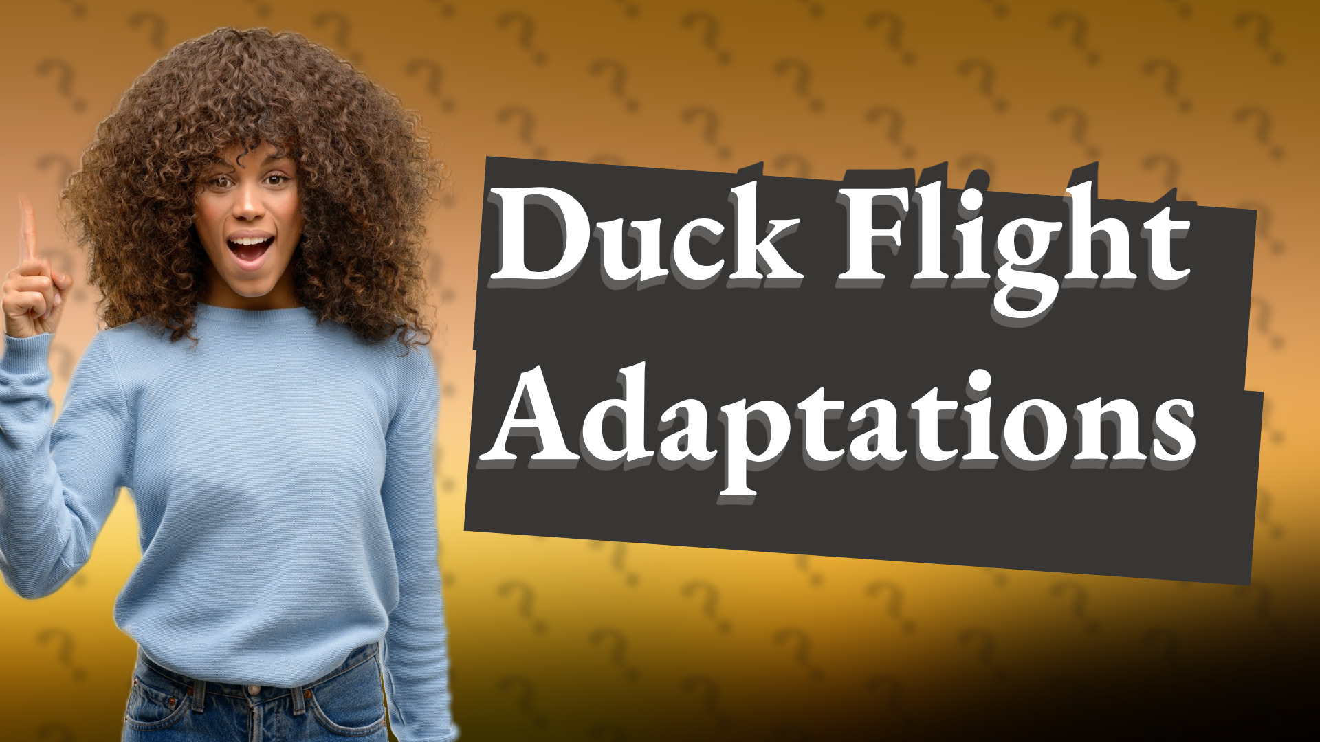Duck Flight Adaptations