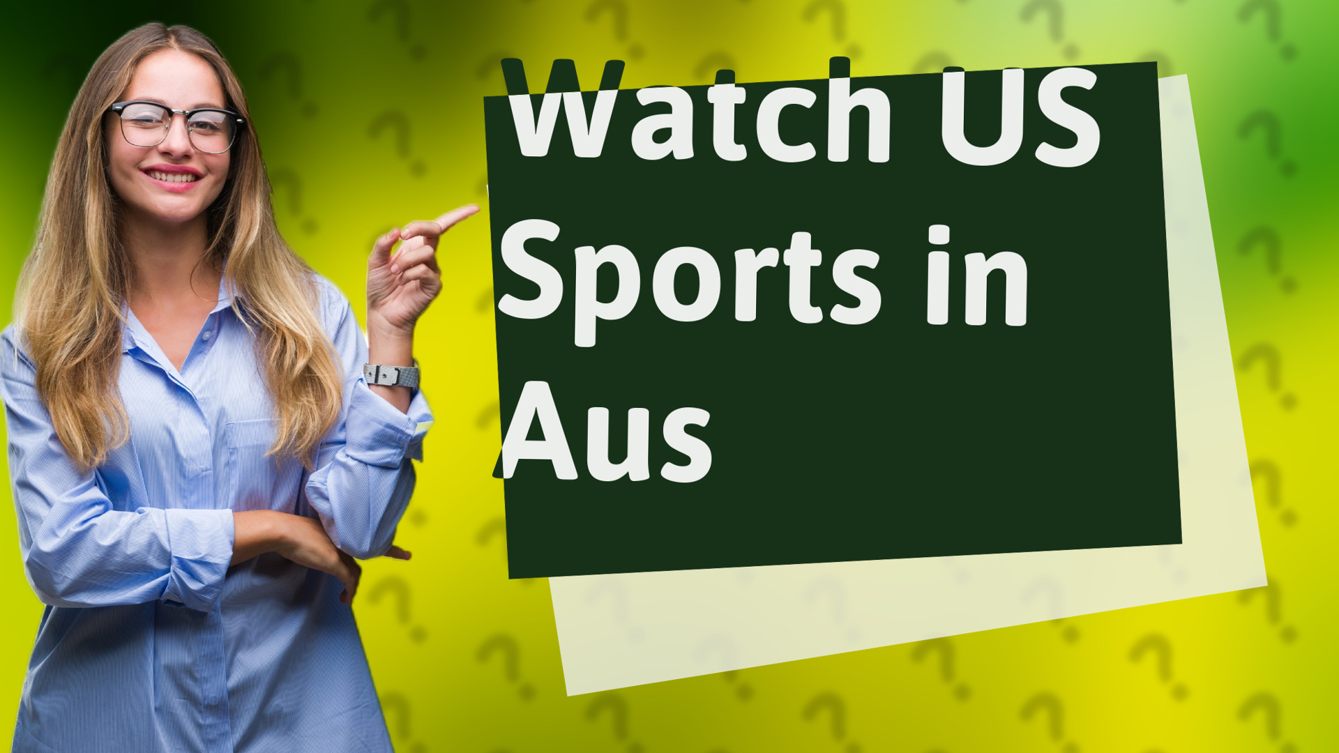 Watch US Sports in Aus