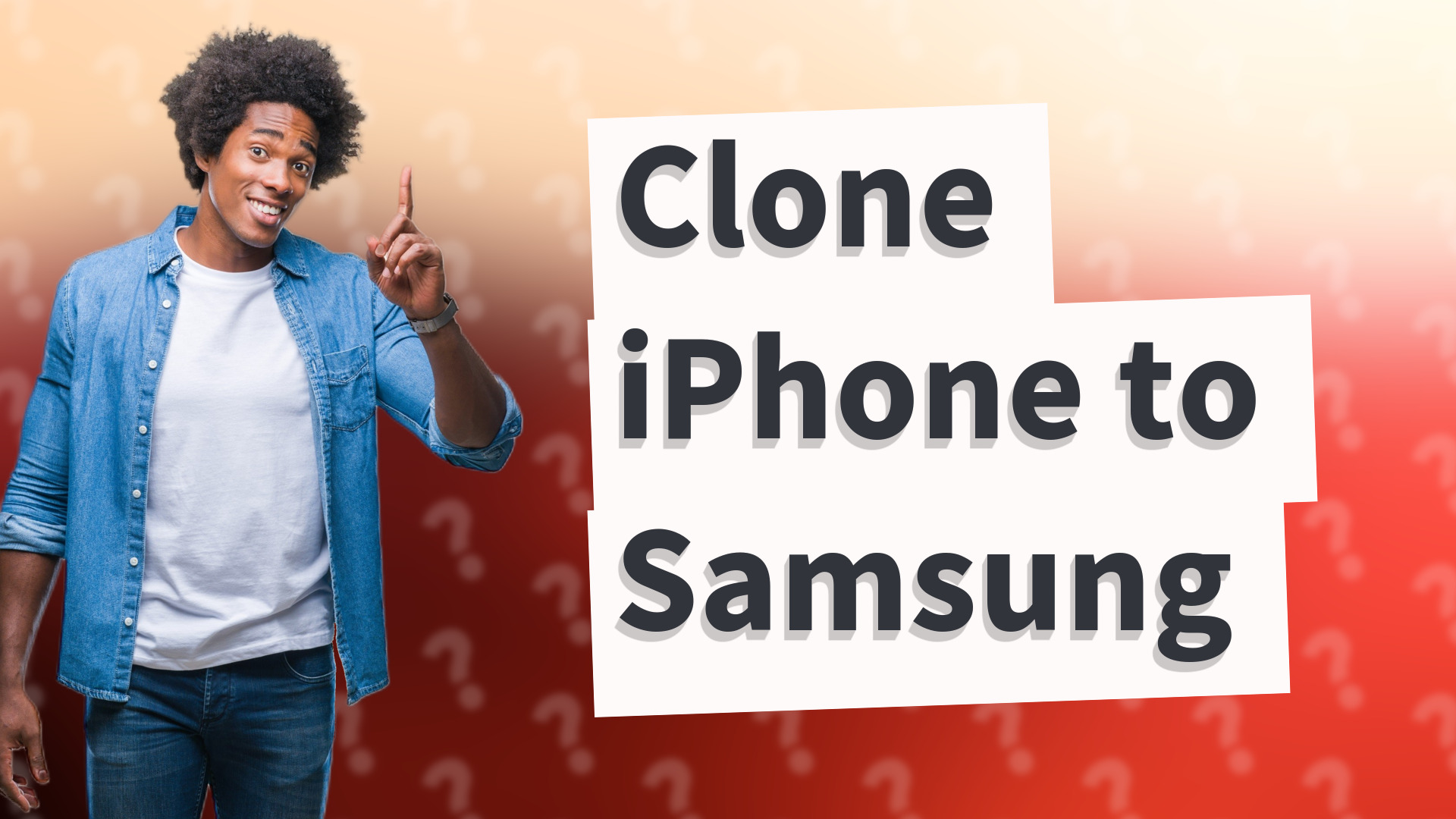 Clone iPhone to Samsung