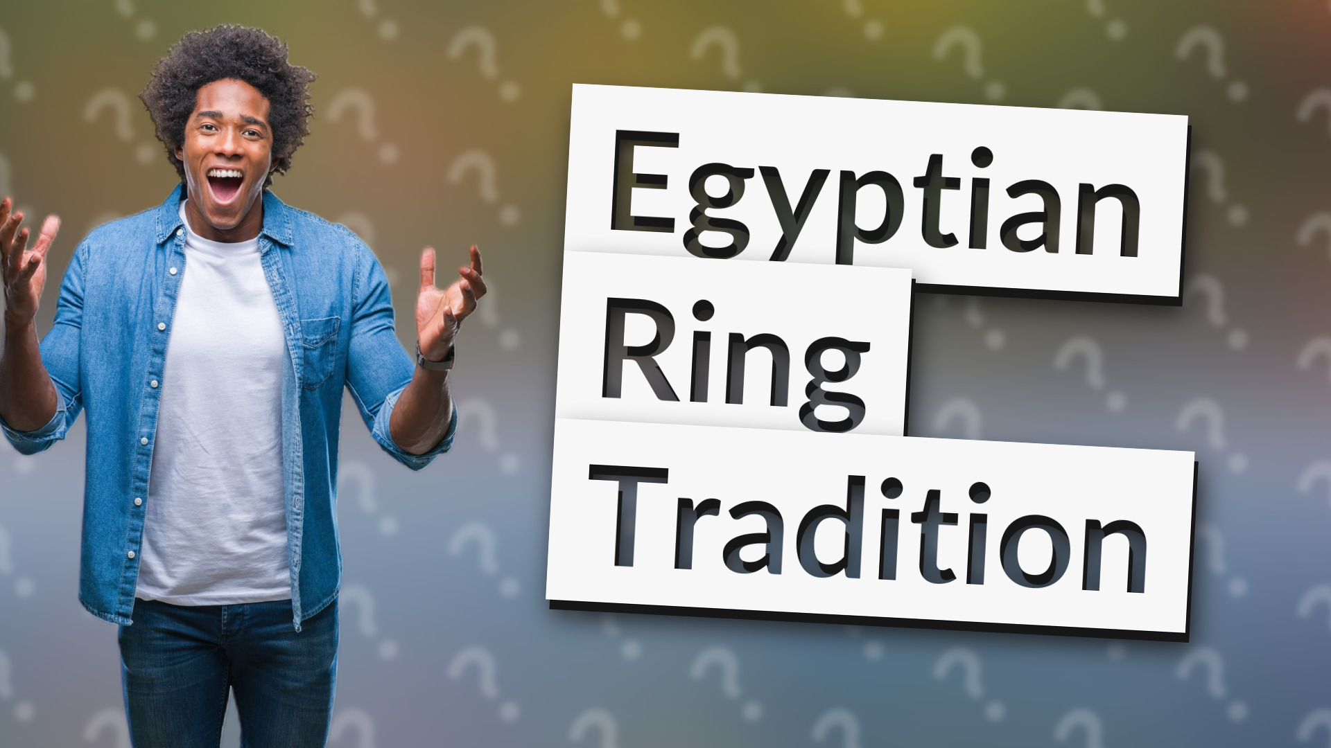 Egyptian Ring Tradition