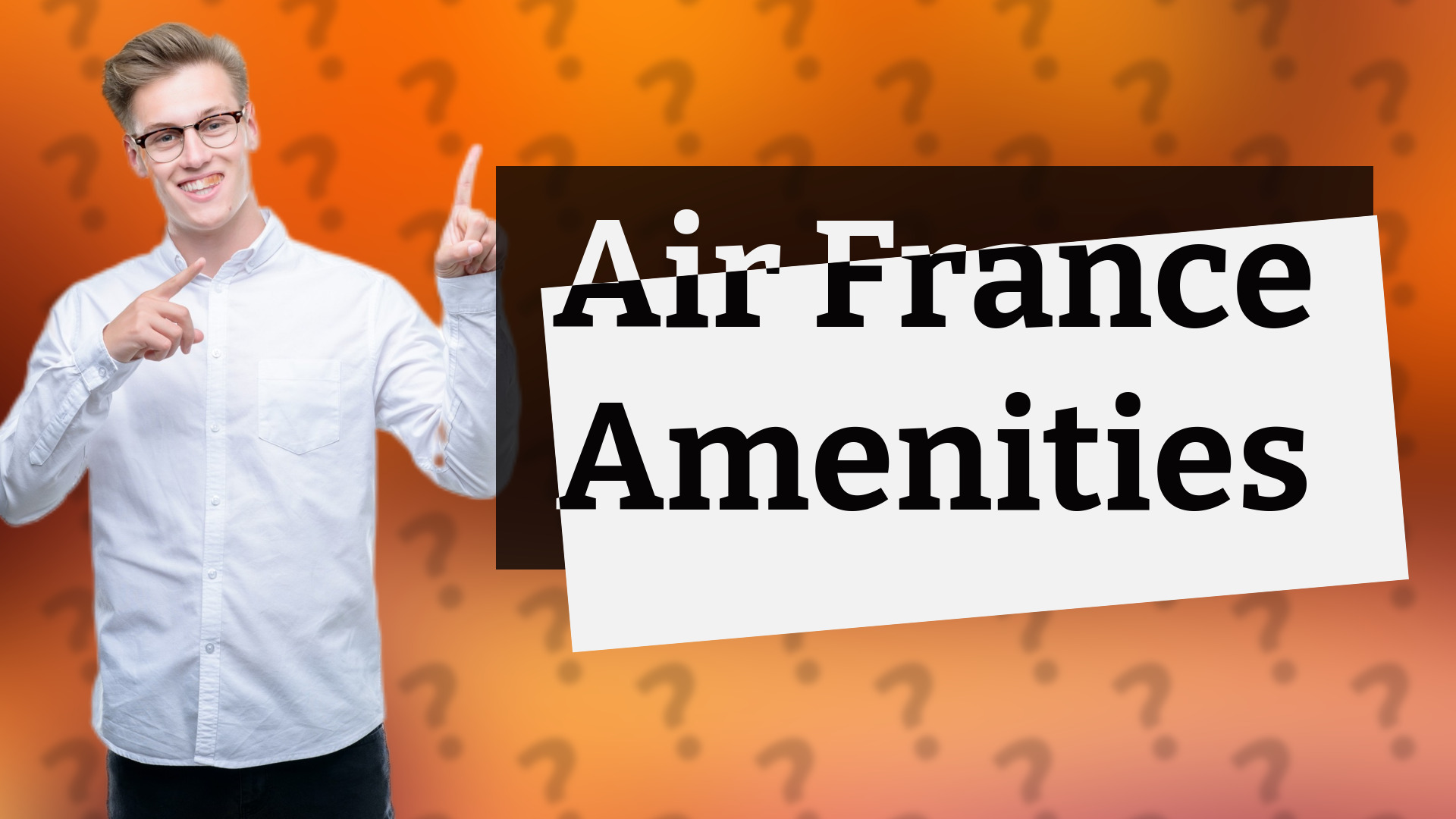 Air France Amenities