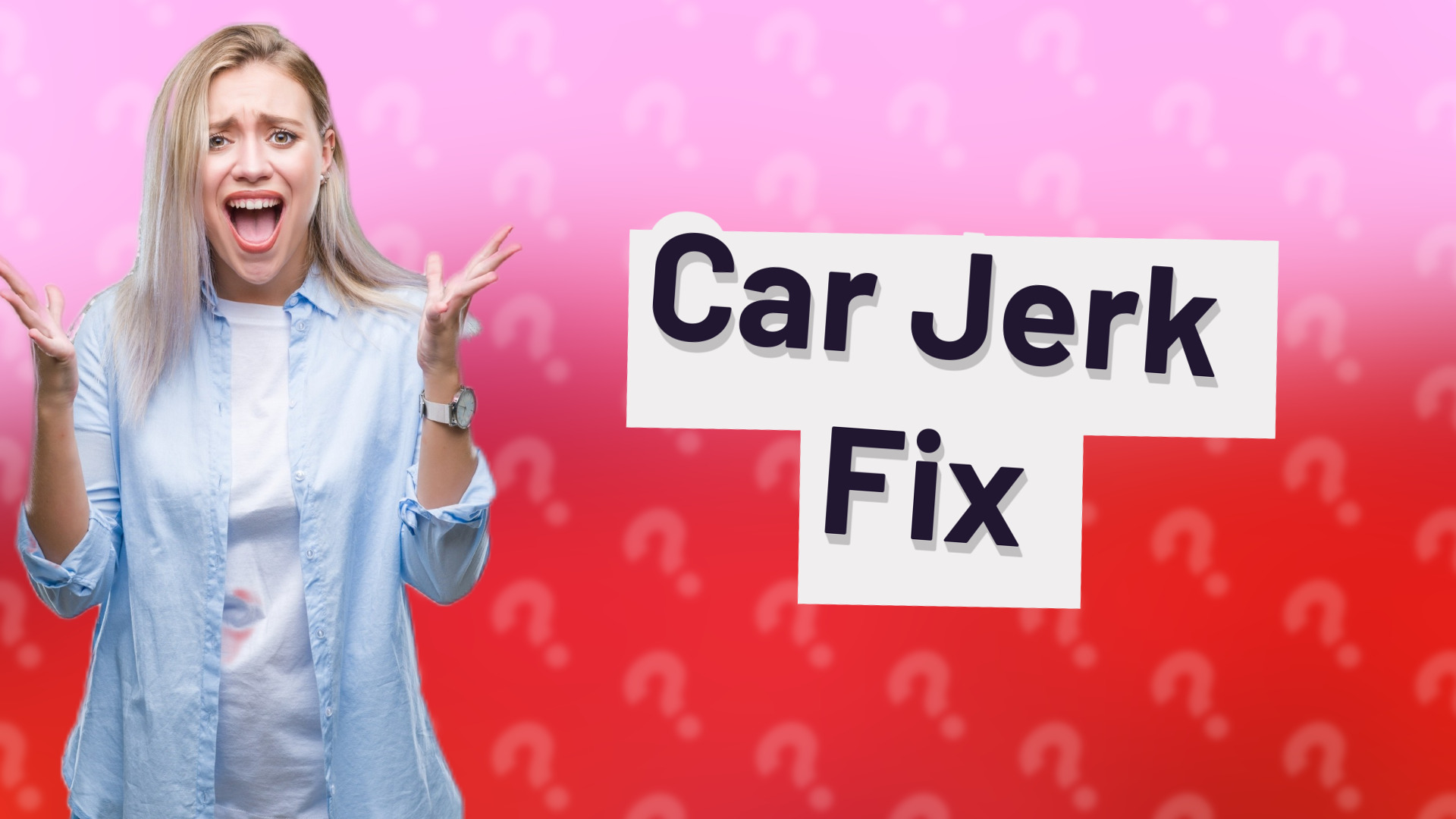Car Jerk Fix