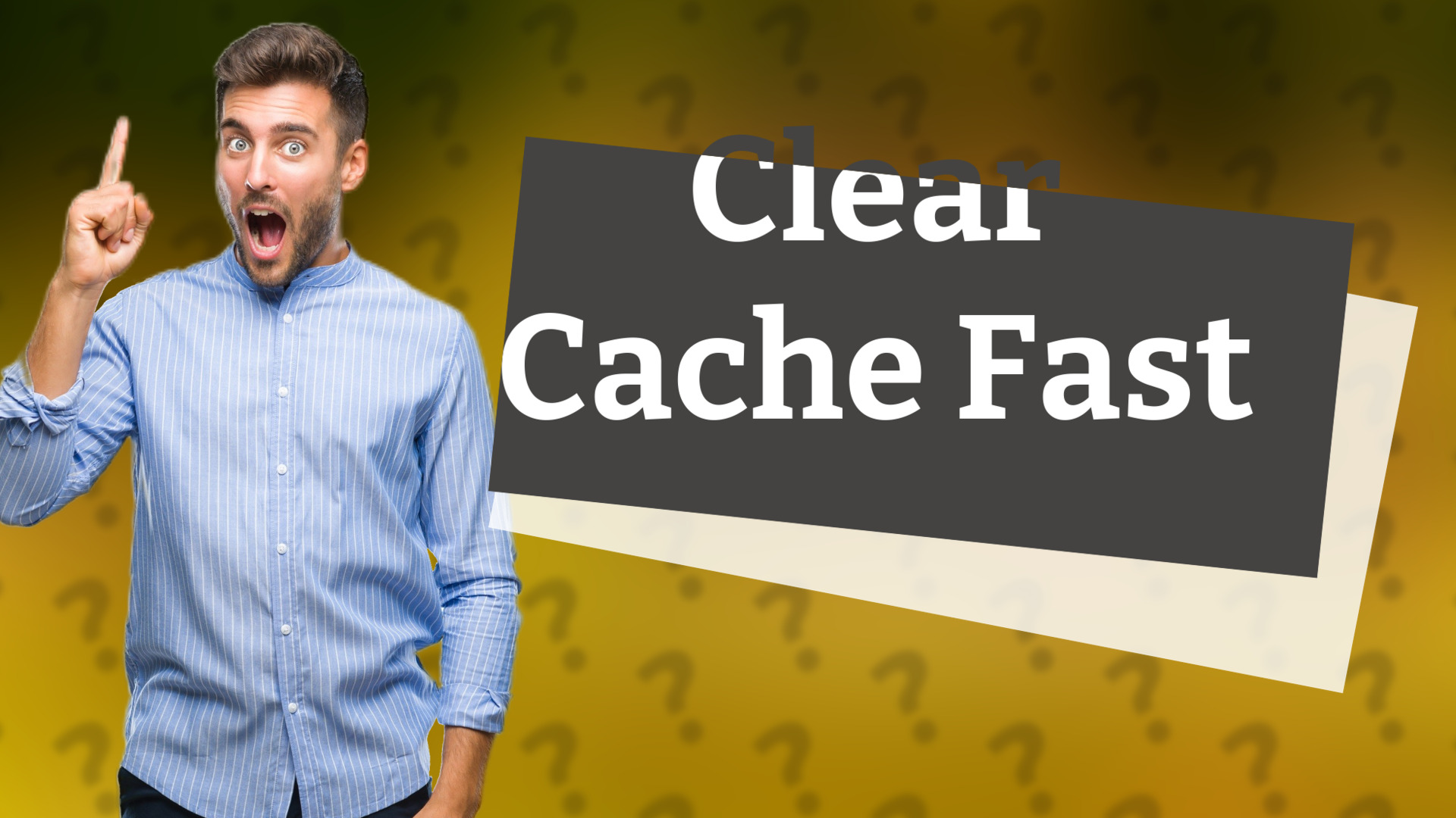 Clear Cache Fast
