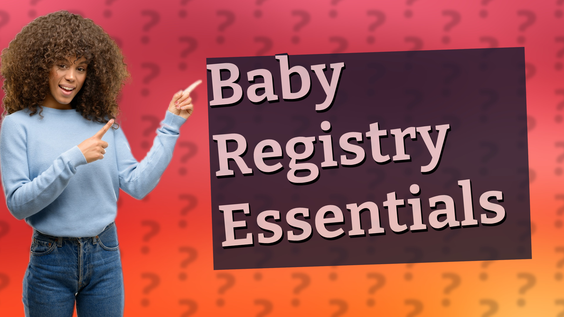 Baby Registry Essentials
