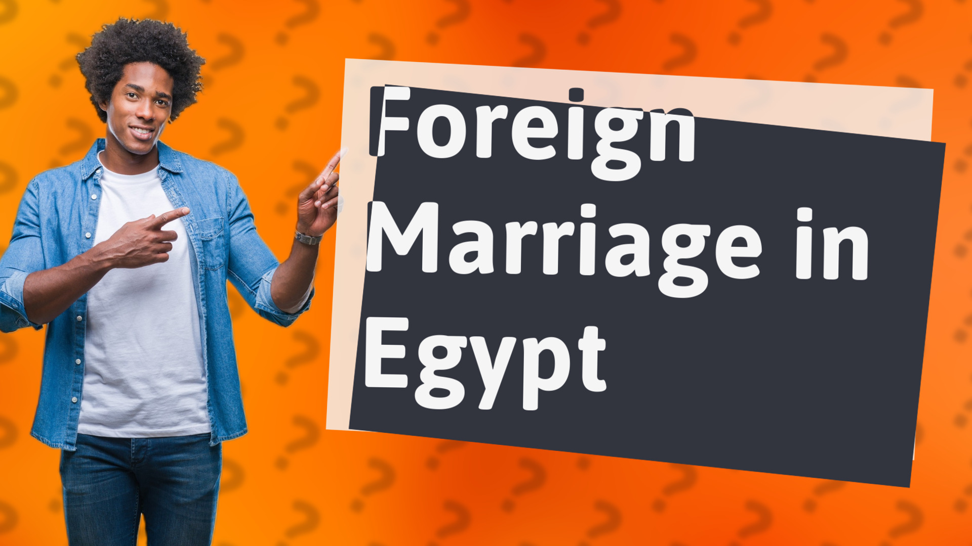 Foreign Marriage in Egypt