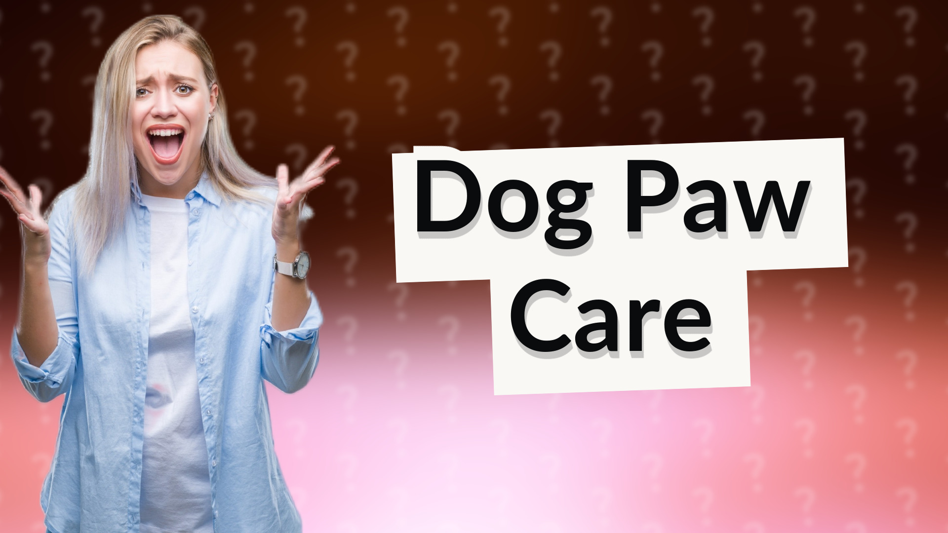 Dog Paw Care