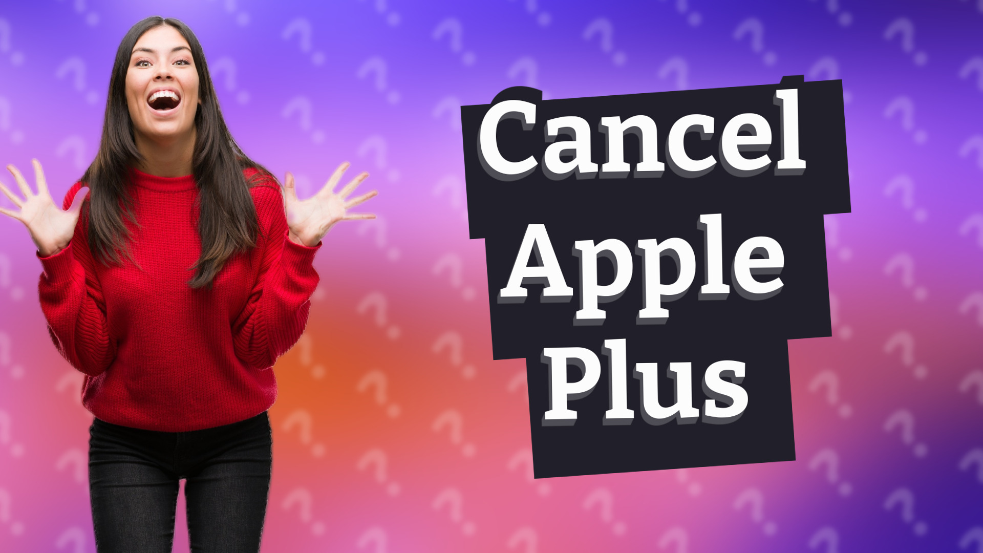 Cancel Apple Plus