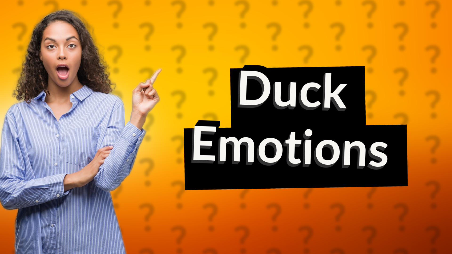 Duck Emotions
