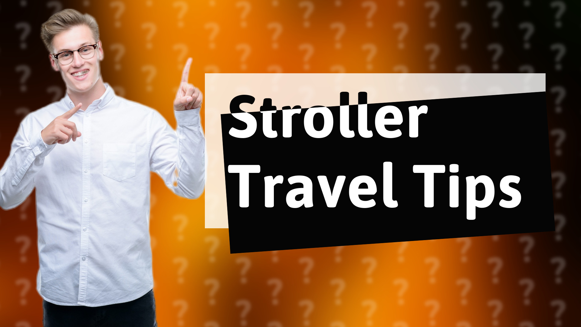 Stroller Travel Tips