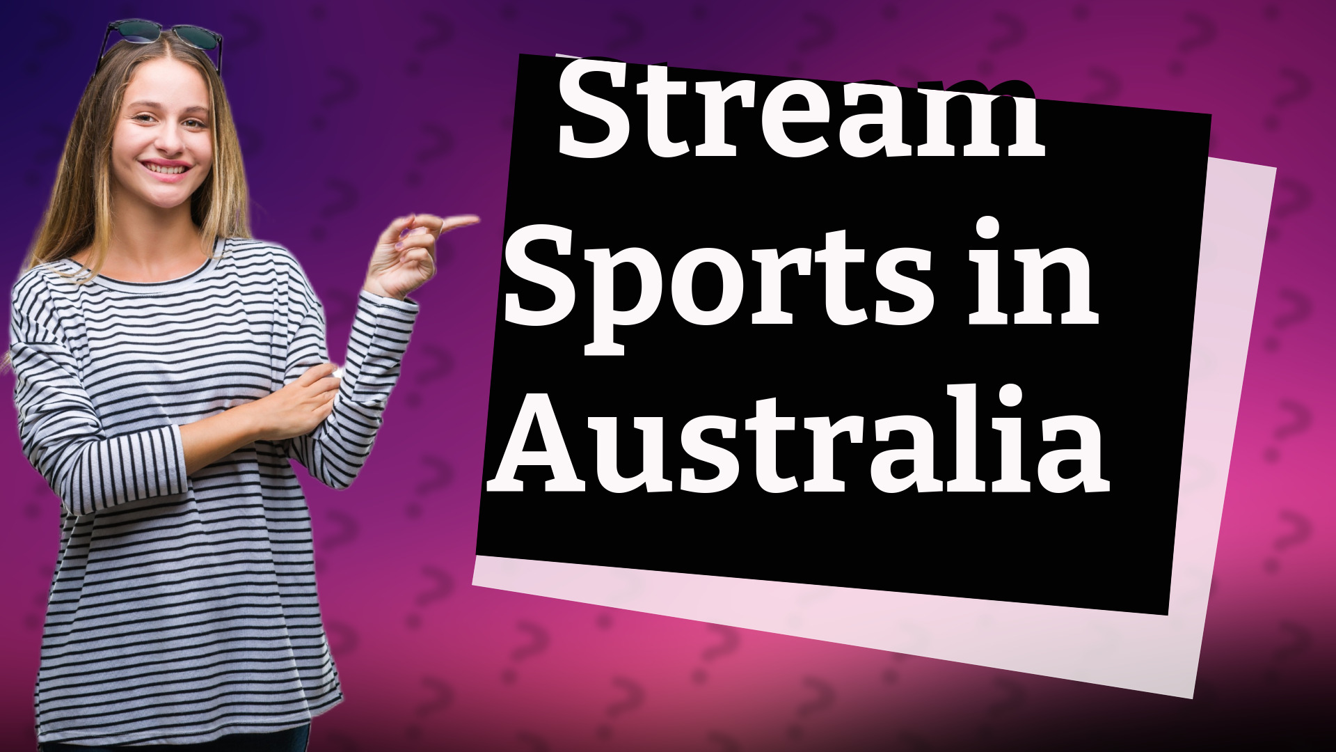 Stream Sports in Australia
