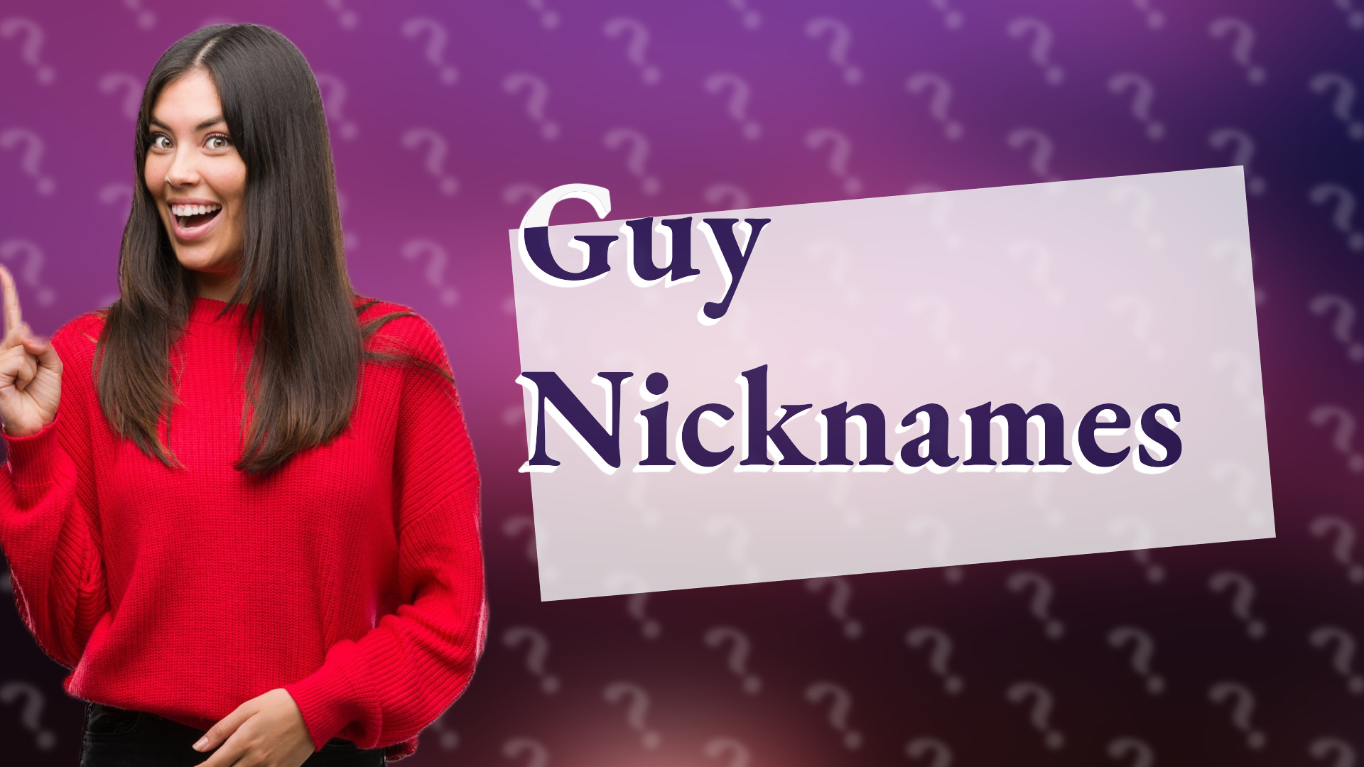 Guy Nicknames