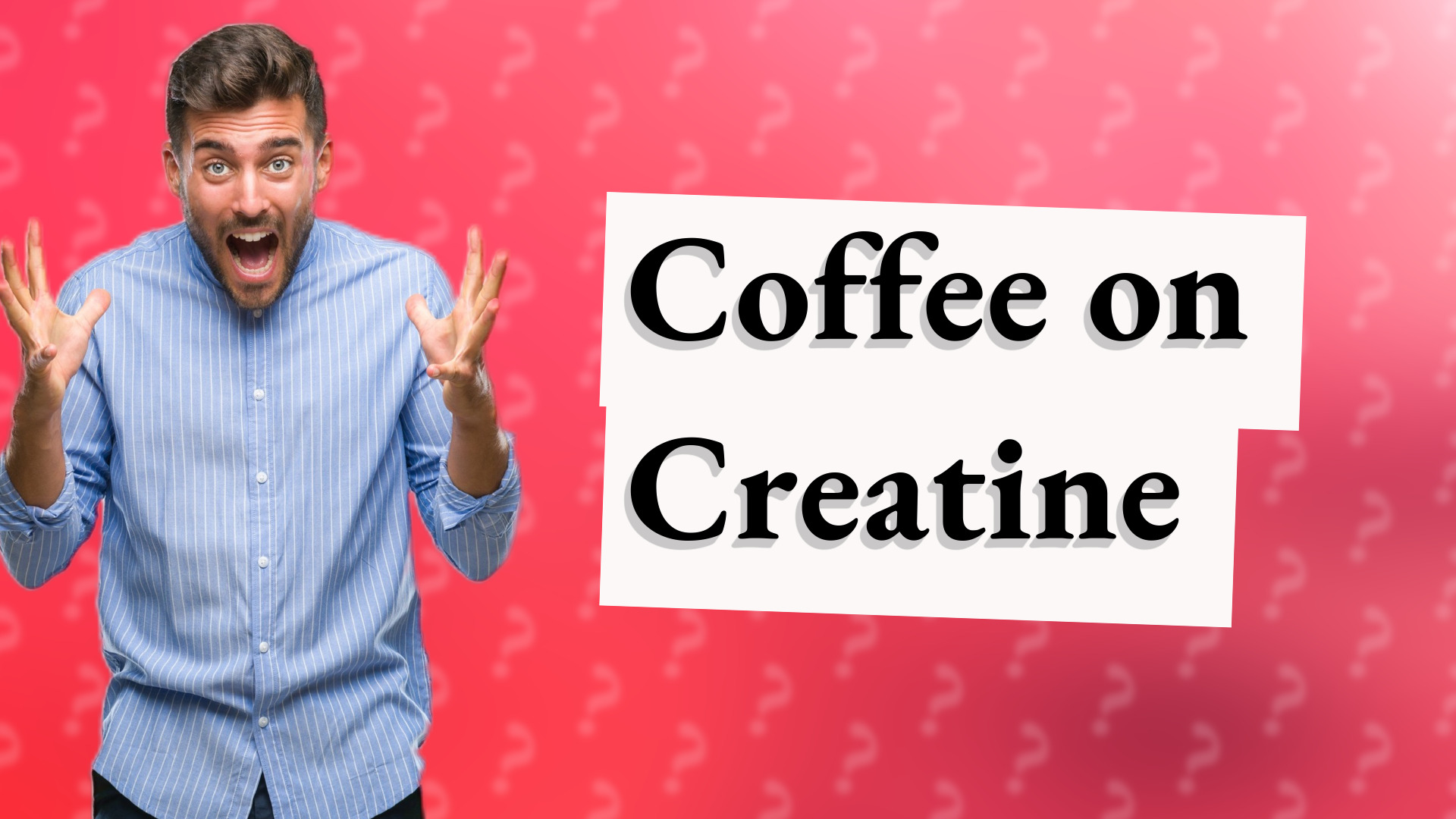 Coffee on Creatine
